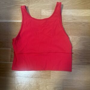 lululemon athletica Red Tank Top